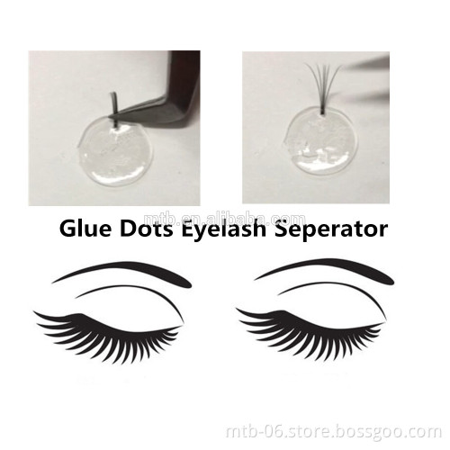 Eyelash Extensions in Japan Removable Glue Dots
